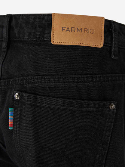 Outlet online Farm Rio Mujer Jeans Bordados Richelieu color Negro sku 763-001871 01 - Foto 7