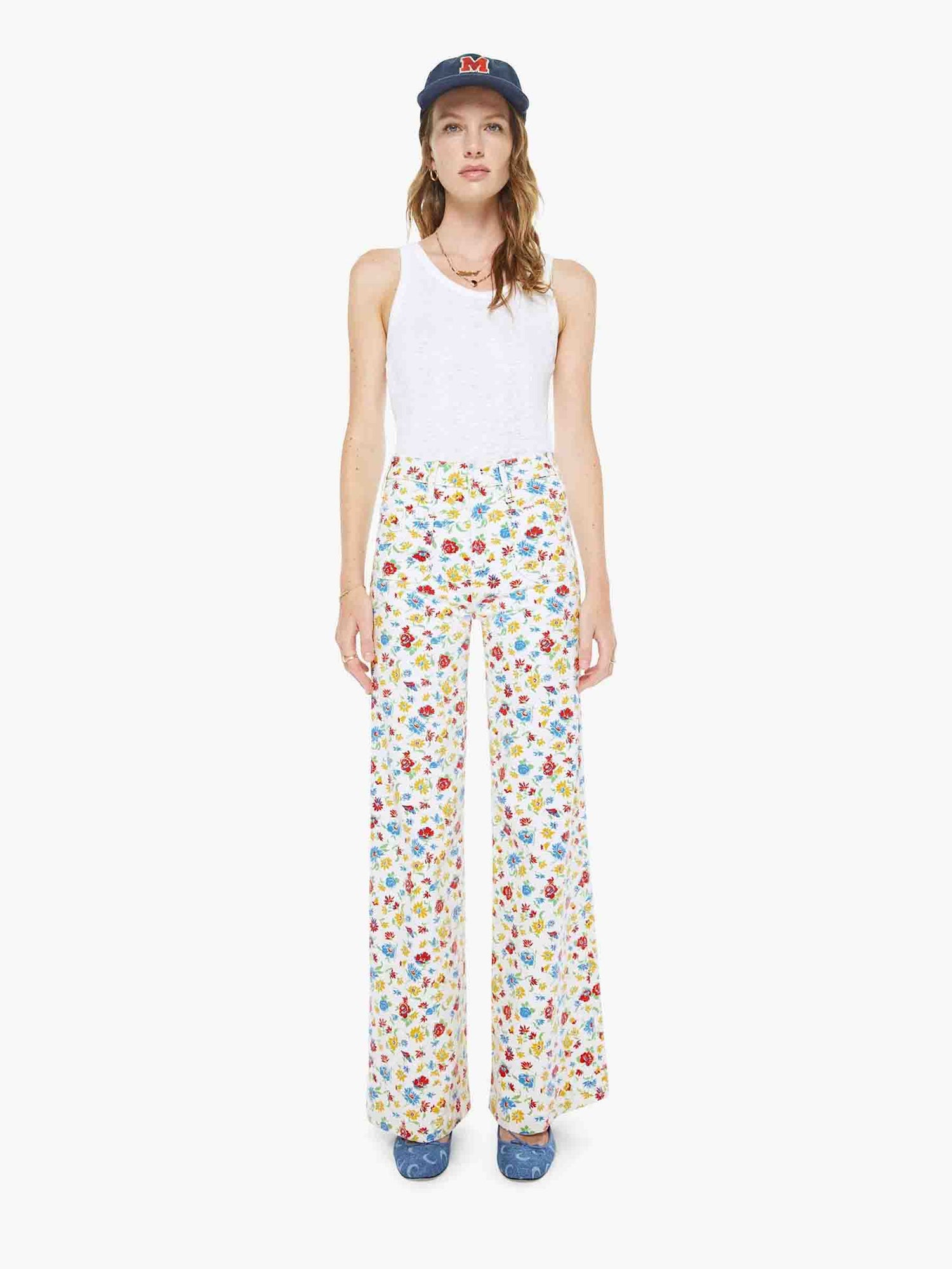 Outlet online Mother Mujer Jeans The Hustler Roller color Multicolor sku 763-001890 01 - Foto 2