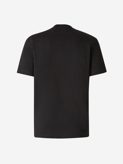 Outlet online Dsquared2 Hombre Camiseta Logo Algodón color Negro sku 553-003817 01 - Foto 2