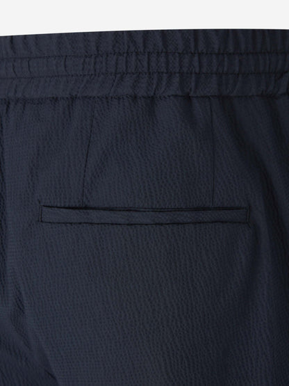 Outlet online Lardini Hombre Traje Texturizado Algodón color Azul Noche sku 312-002821 01 - Foto 9