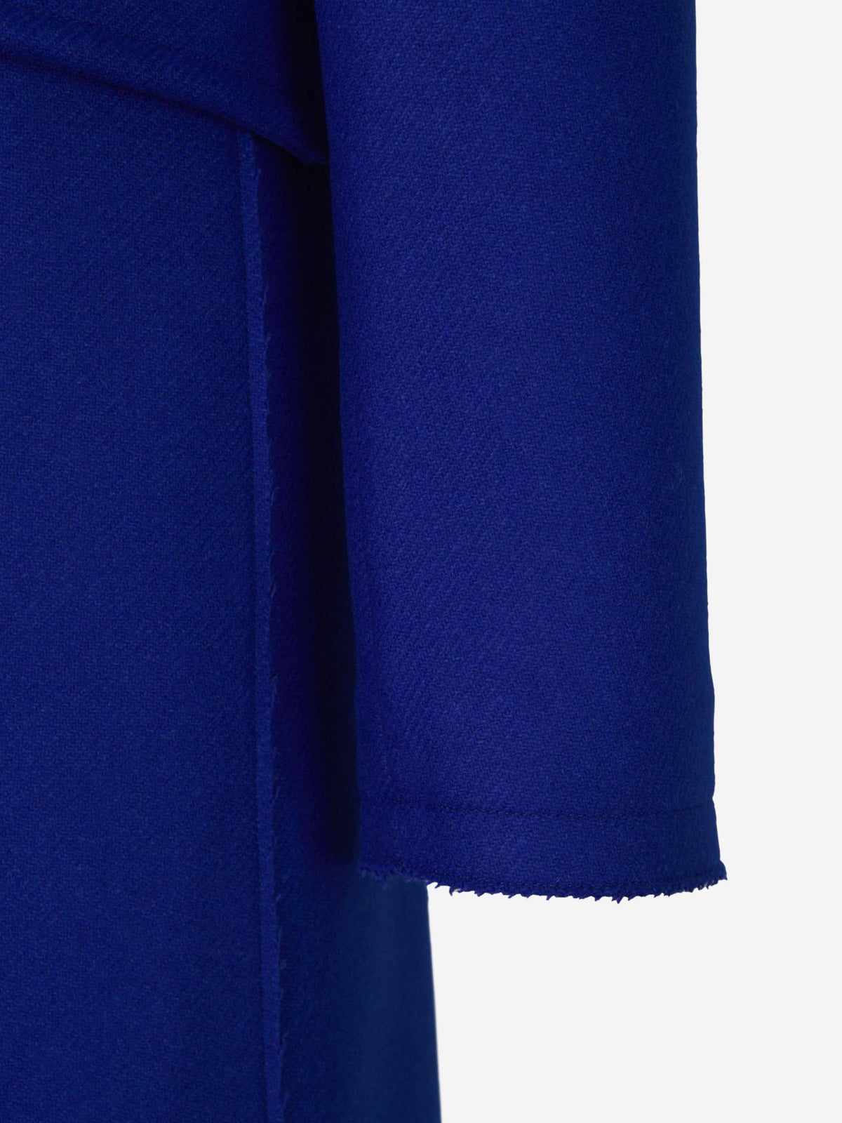 Outlet online Plan C Mujer Abrigo Cruzado Lana color Azul Cobalto sku 771-001381 01 - Foto 5