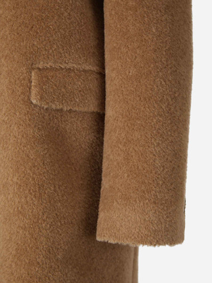 Outlet online TOTEME Mujer Abrigo Sastre Lana color Caramelo sku 771-001468 01 - Foto 5