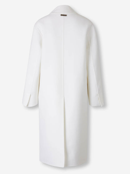 Outlet online Peserico Mujer Abrigo Largo Cruzado color Blanco sku 771-001590 01 - Foto 2