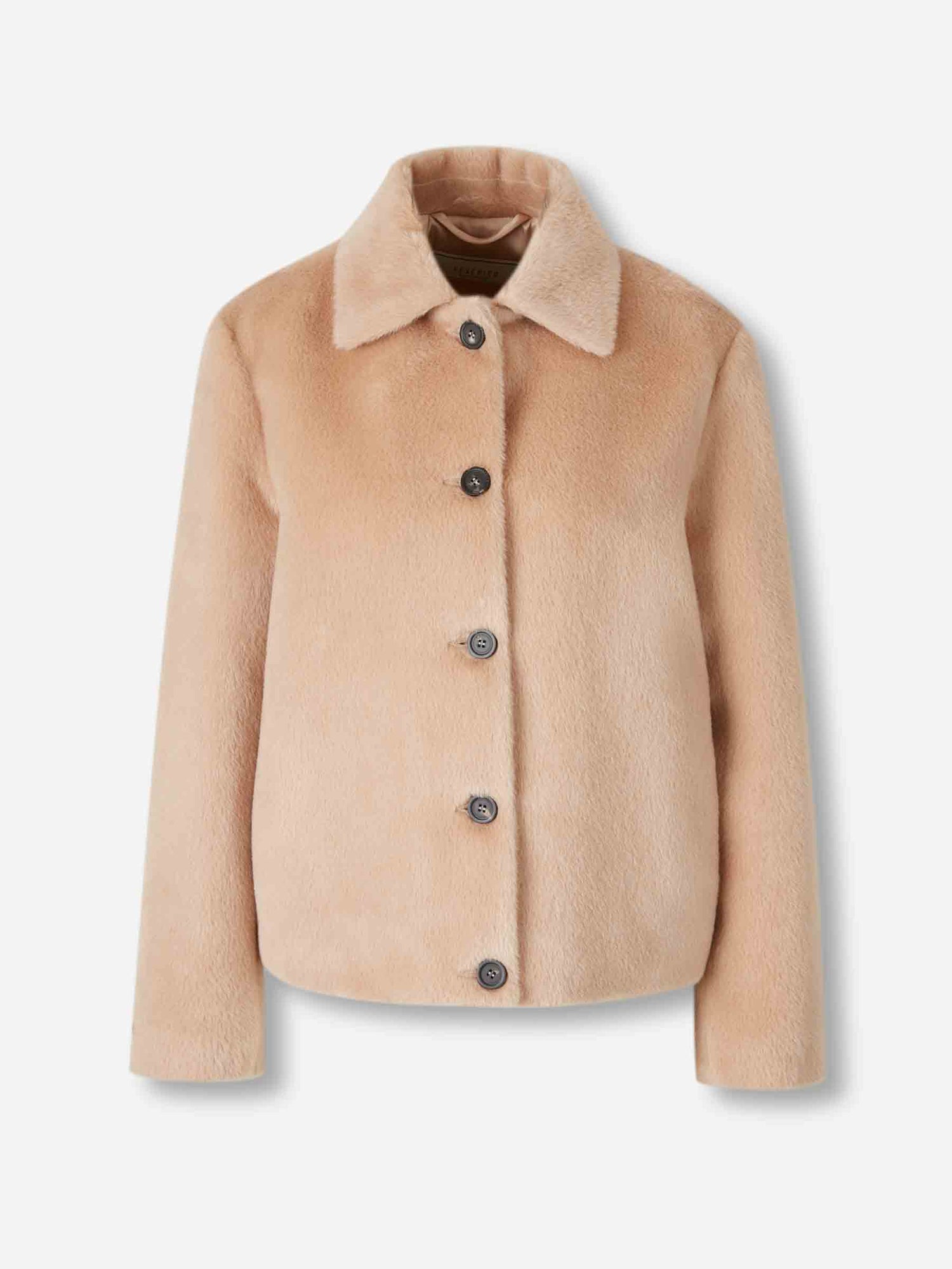 Outlet online Peserico Mujer Abrigo Corto Pelo color Camel sku 771-001594 01 - Foto 1