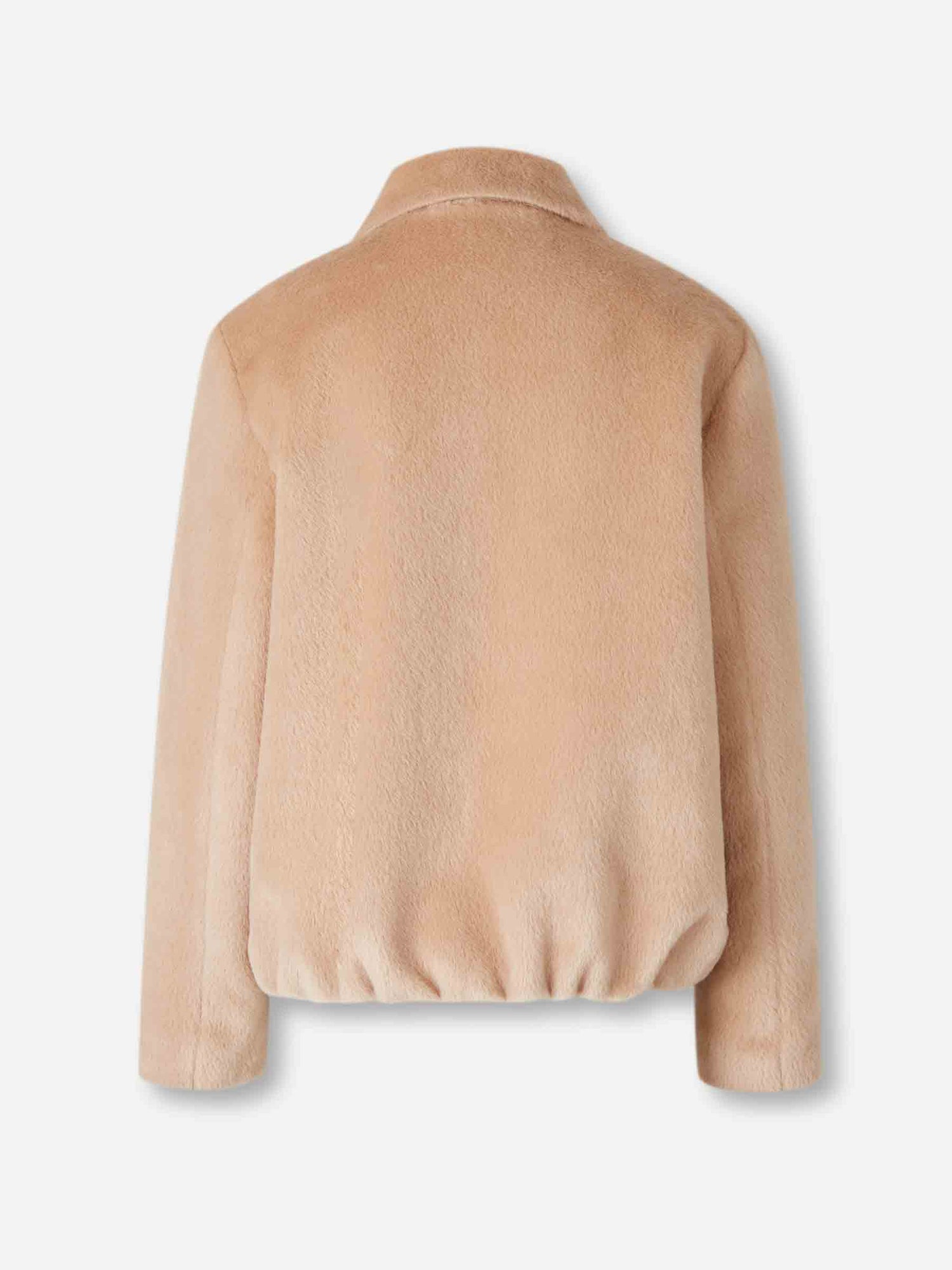 Outlet online Peserico Mujer Abrigo Corto Pelo color Camel sku 771-001594 01 - Foto 2