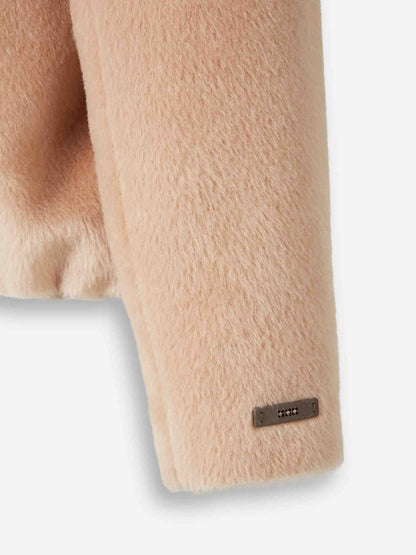 Outlet online Peserico Mujer Abrigo Corto Pelo color Camel sku 771-001594 01 - Foto 4