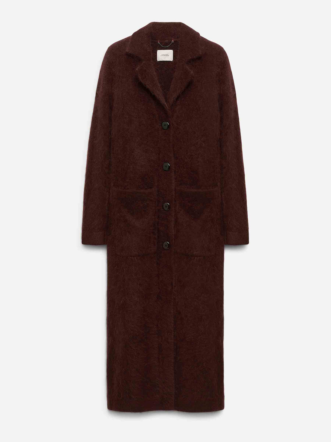 Outlet online Dorothee Schumacher Mujer Abrigo Largo Fluffy color Burdeos sku 771-001607 01 - Foto 1