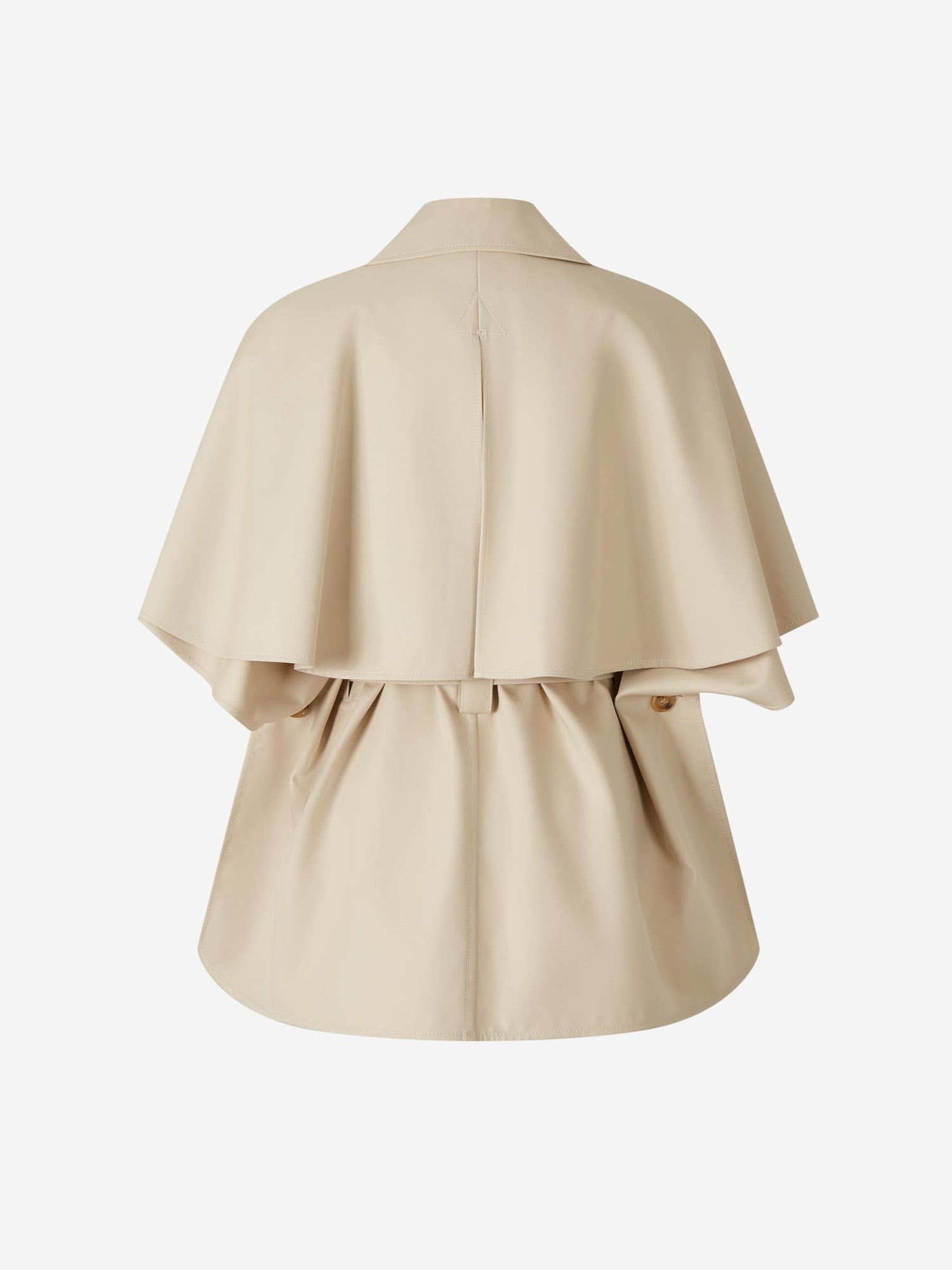 Outlet online Max Mara Mujer Gabardina Capa Corta color Beige sku 771-001616 01 - Foto 2