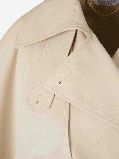Outlet online Max Mara Mujer Gabardina Capa Corta color Beige sku 771-001616 01 - Foto 3