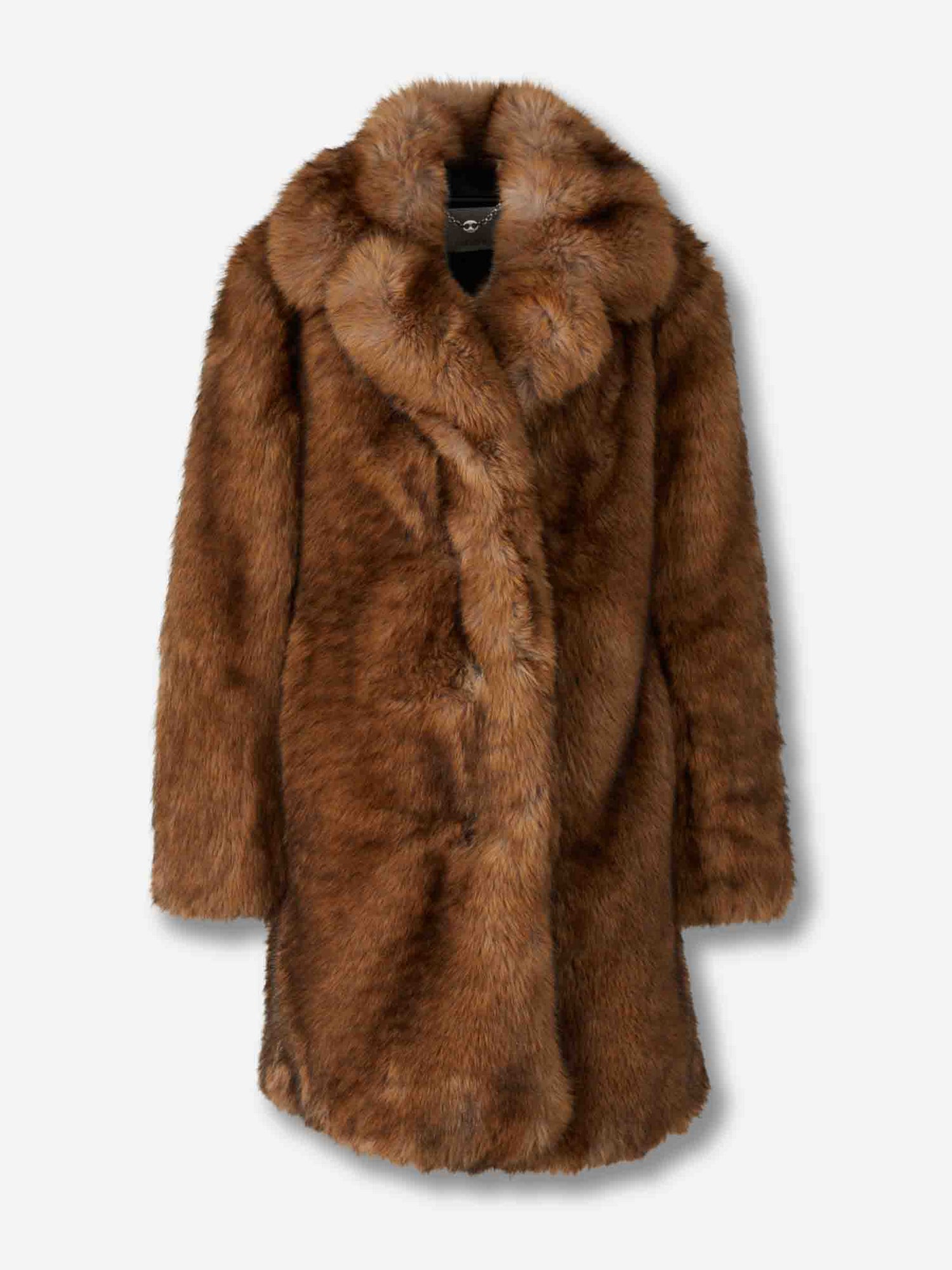 Outlet online Rabanne Mujer Abrigo Faux Fur color Marrón sku 771-001652 01 - Foto 1