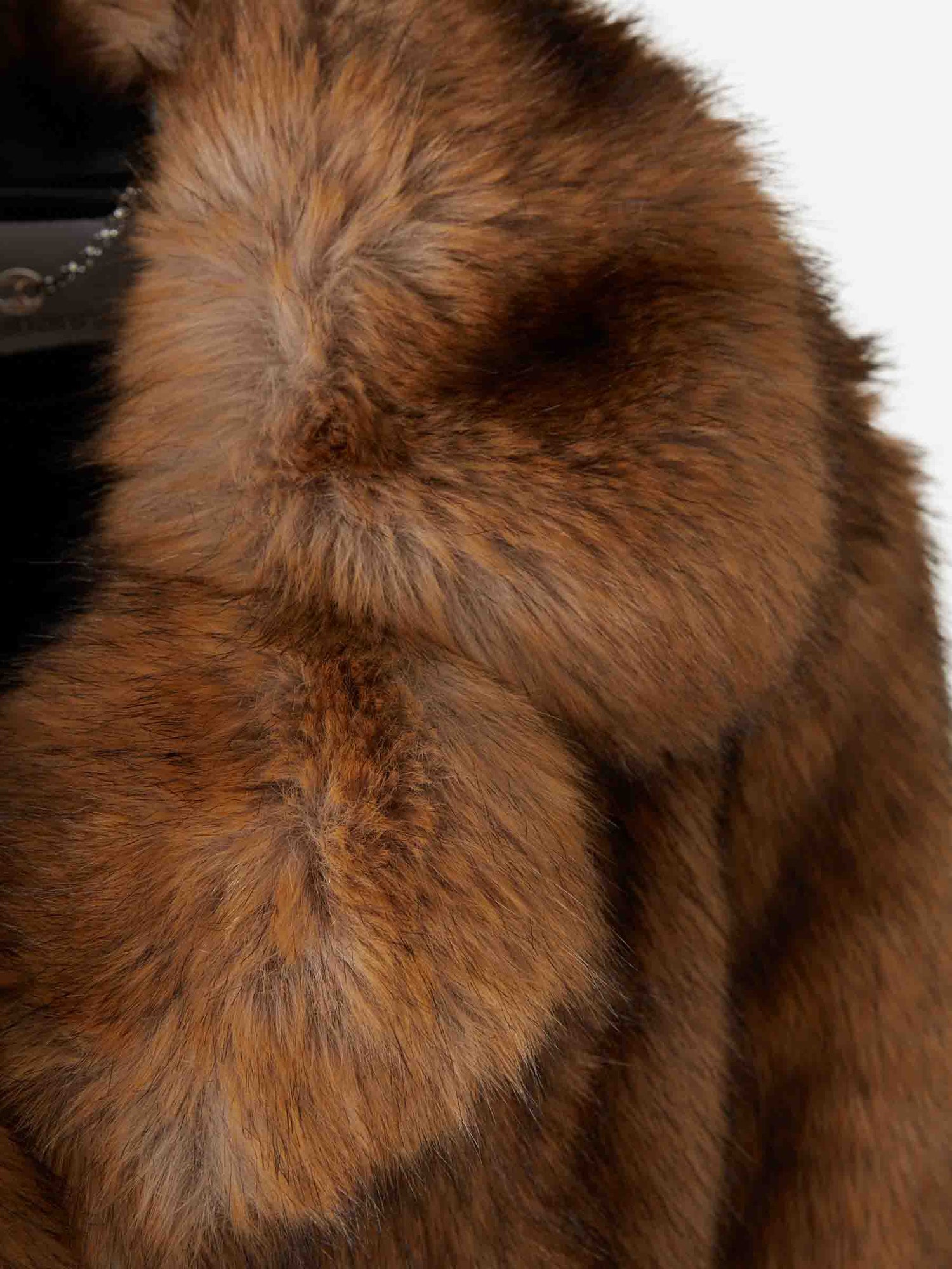 Outlet online Rabanne Mujer Abrigo Faux Fur color Marrón sku 771-001652 01 - Foto 3