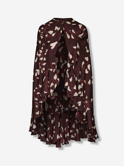 Outlet online Johanna Ortiz Mujer Capa Reinterpretation color Marrón Oscuro sku 771-001657 01 - Foto 1