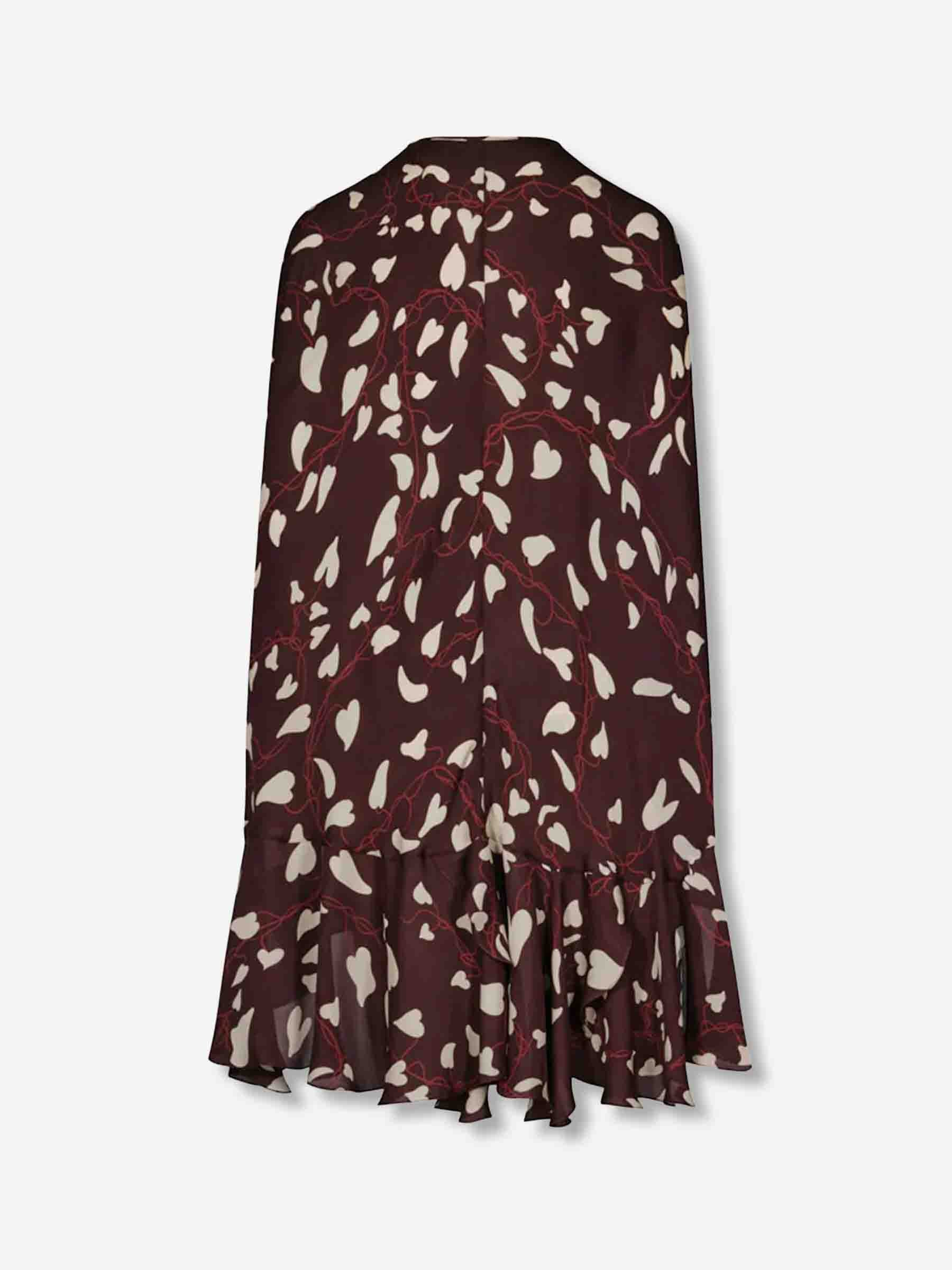 Outlet online Johanna Ortiz Mujer Capa Reinterpretation color Marrón Oscuro sku 771-001657 01 - Foto 3