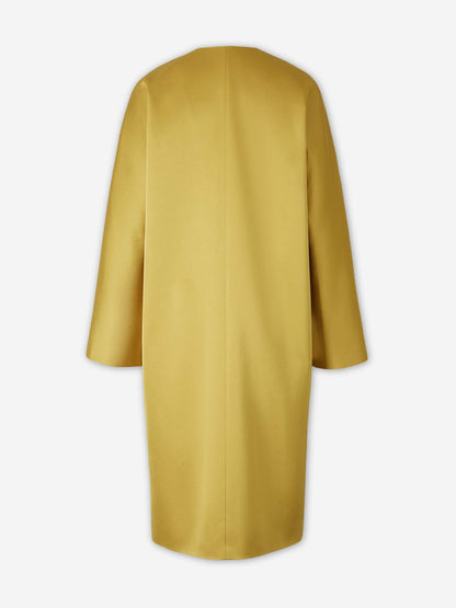 Outlet online Staud  Abrigo Largo Liz color Amarillo sku 771-001683 01 - Foto 3