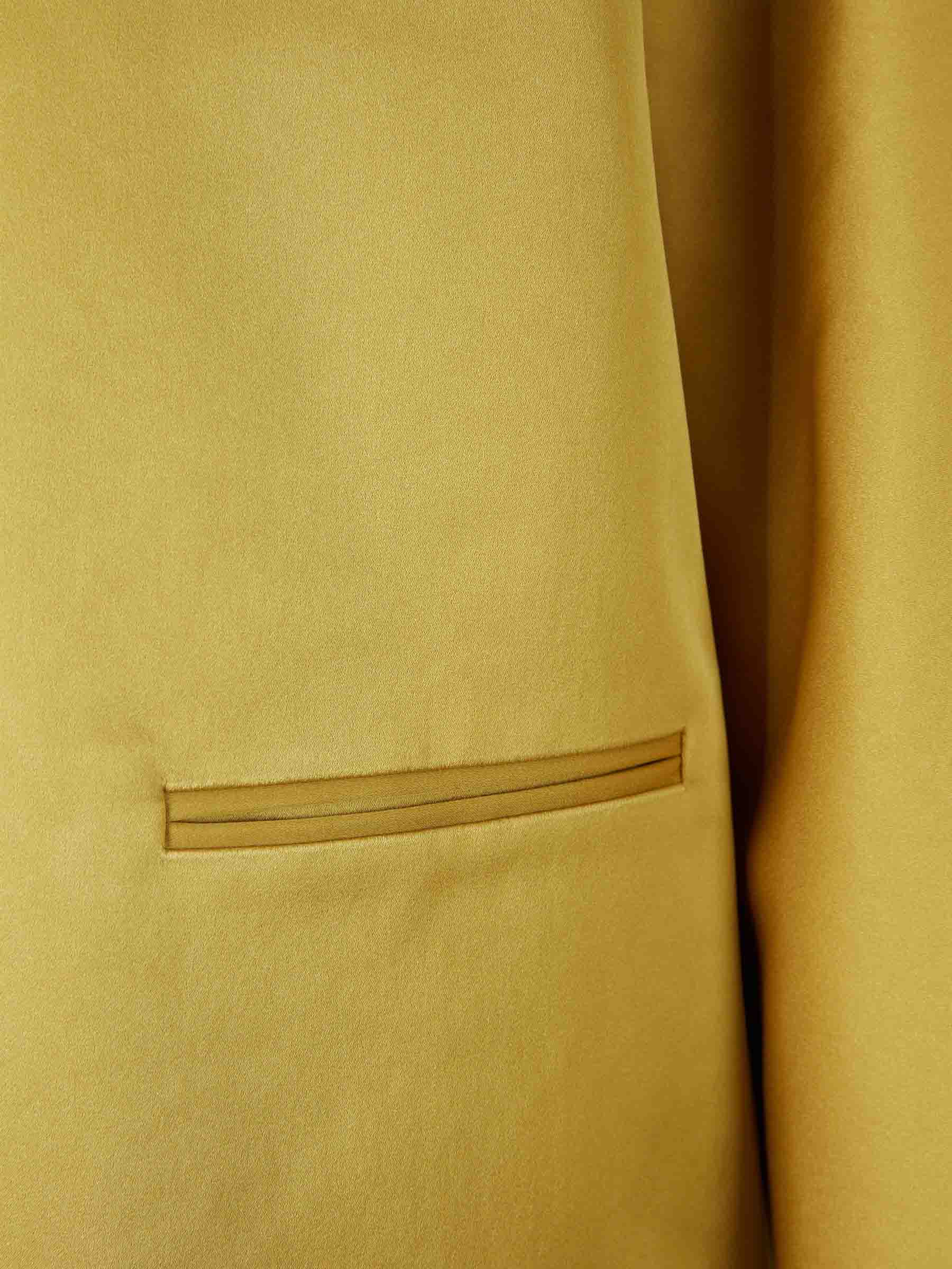 Outlet online Staud  Abrigo Largo Liz color Amarillo sku 771-001683 01 - Foto 5