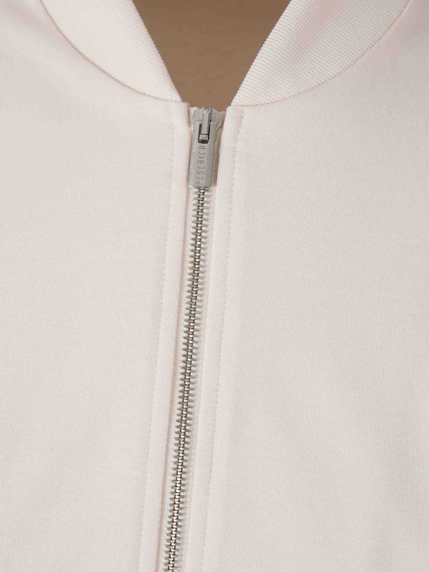 Peserico Mujer Barcelona Cazadora  Algodón Cremallera color Nude sku 772-001412 01 - Foto 3