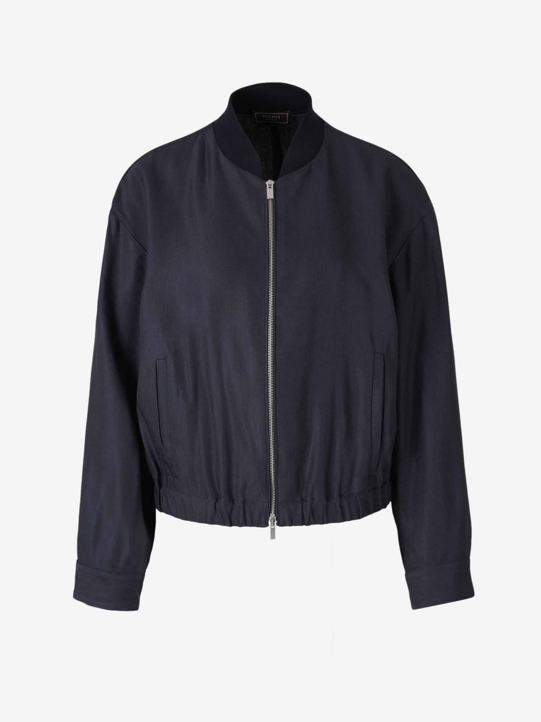 Peserico Mujer Barcelona Cazadora Bomber Brillante color Azul Marino sku 772-001416 01 - Foto 1