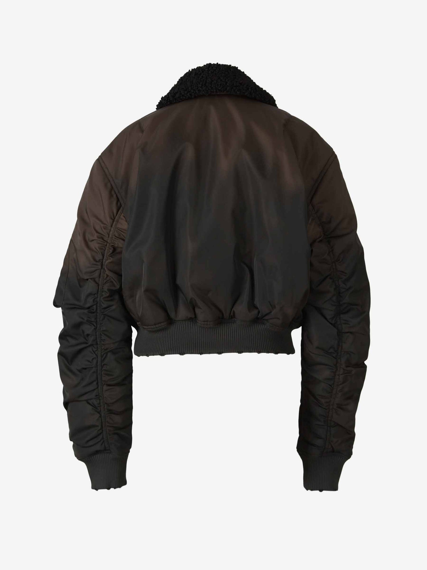 Acne Studios Mujer Barcelona Cazadora Bomber Técnico color Marrón Oscuro sku 772-001435 01 - Foto 5