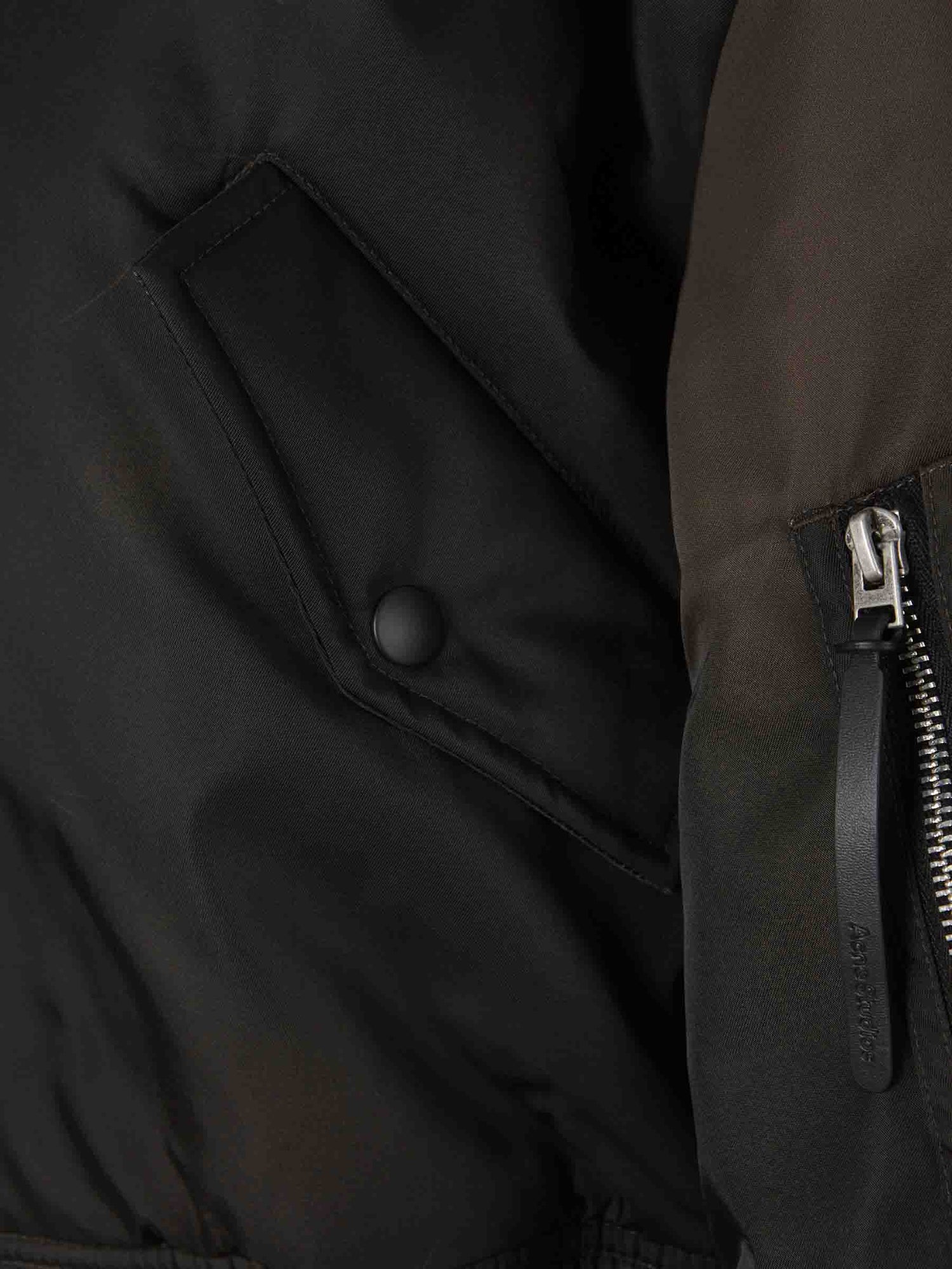 Acne Studios Mujer Barcelona Cazadora Bomber Técnico color Marrón Oscuro sku 772-001435 01 - Foto 8