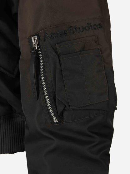 Acne Studios Mujer Barcelona Cazadora Bomber Técnico color Marrón Oscuro sku 772-001435 01 - Foto 9