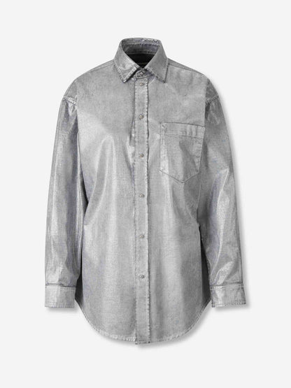 Outlet online Darkpark Mujer Camisa Denim Anne color Plateado sku 772-001520 01 - Foto 1