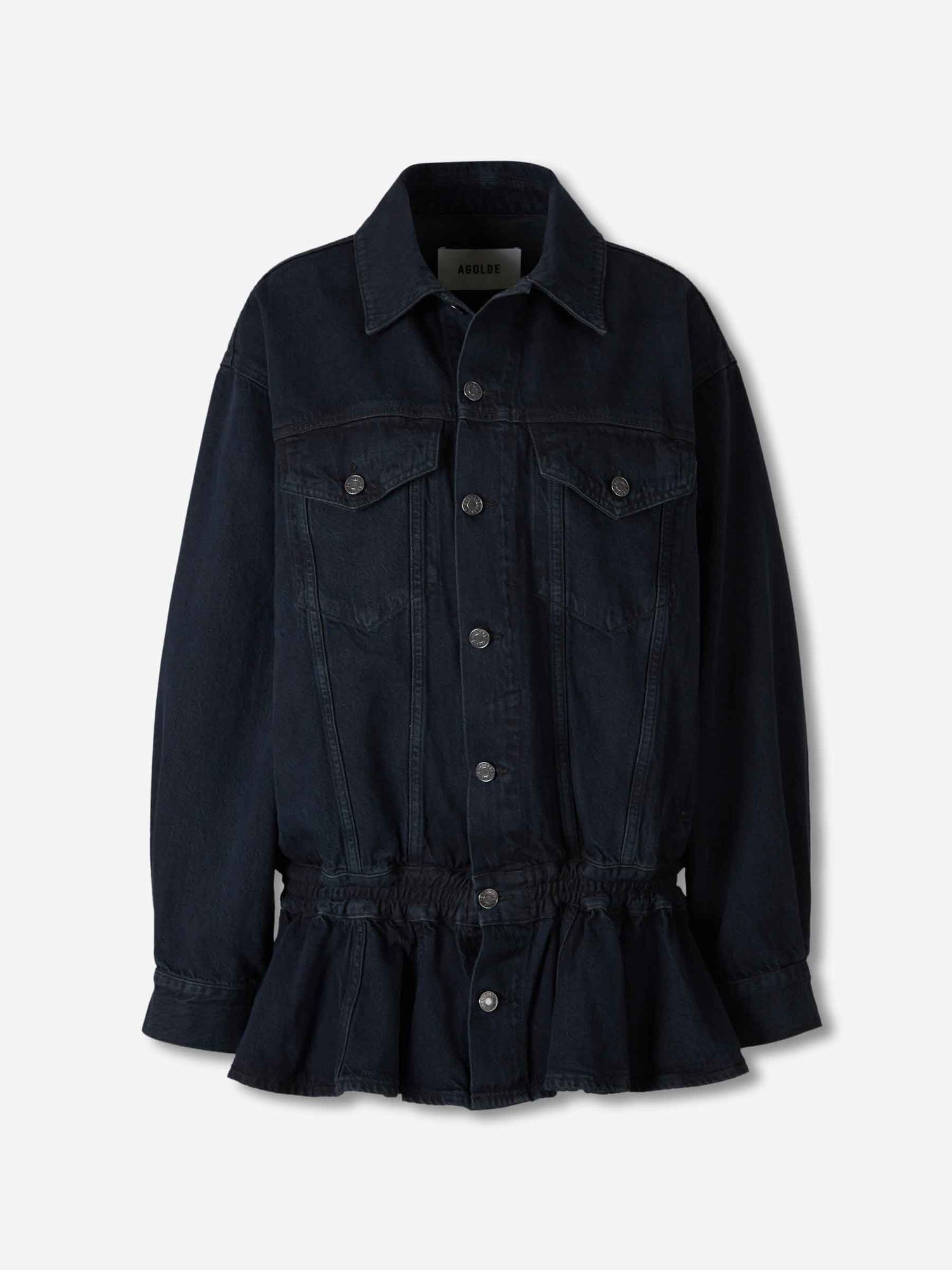 Outlet online Agolde Mujer Chaqueta Denim Rubik color Negro sku 772-001537 01 - Foto 1