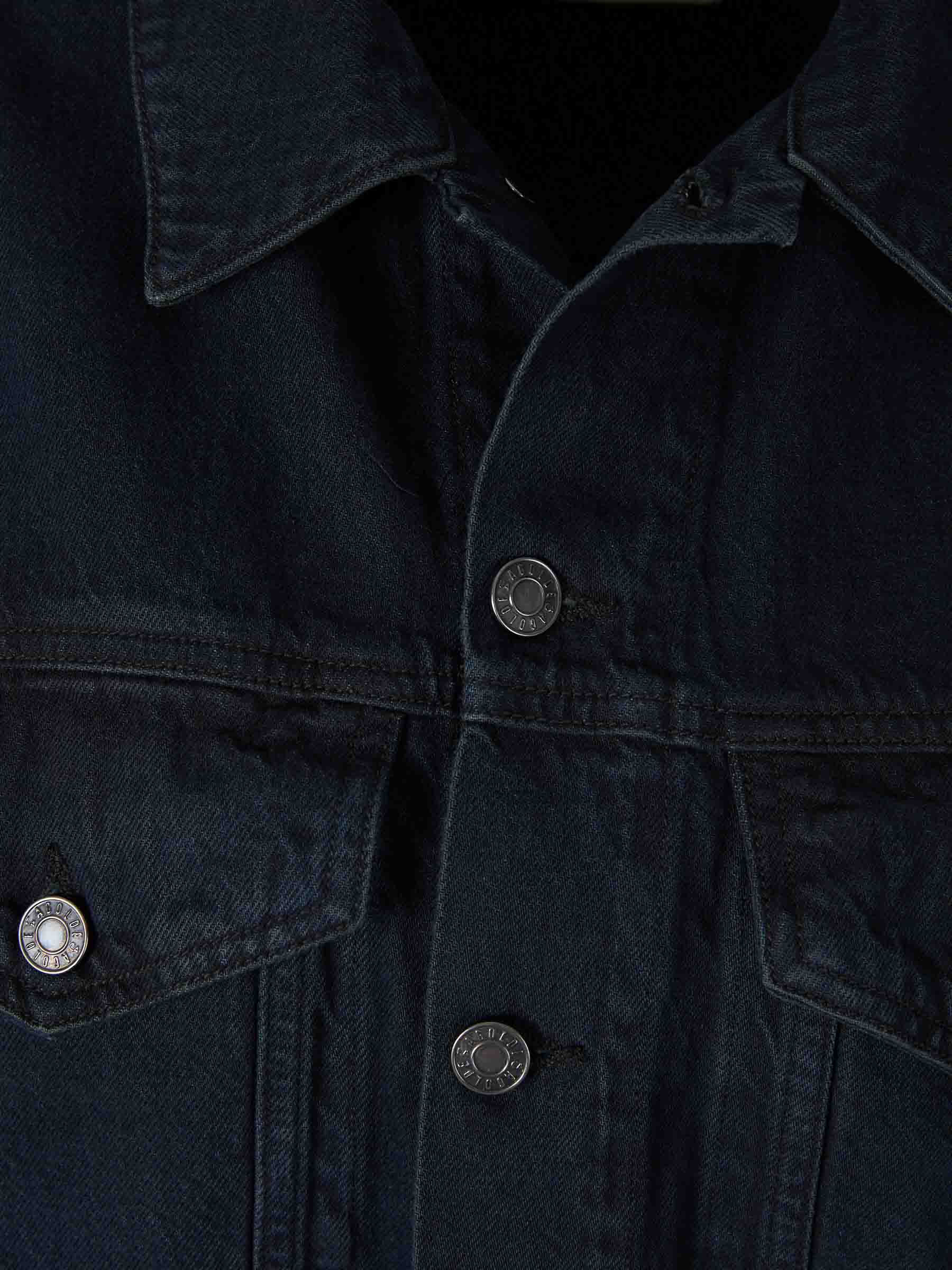 Outlet online Agolde Mujer Chaqueta Denim Rubik color Negro sku 772-001537 01 - Foto 3