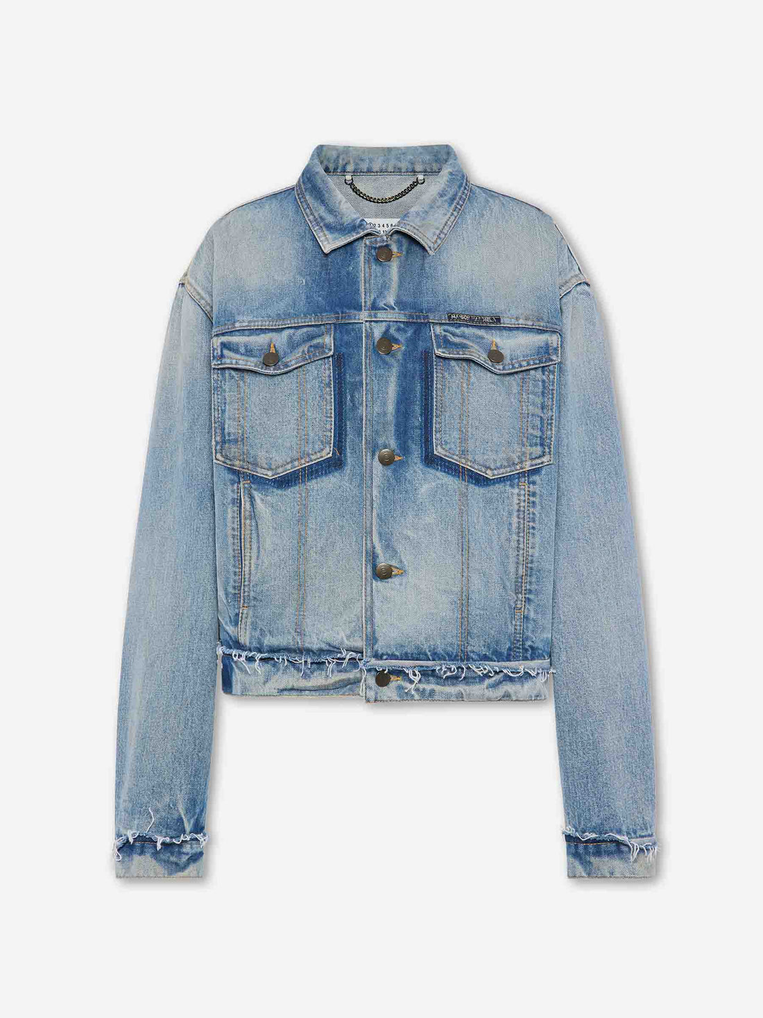 Outlet online Maison Margiela Mujer Chaqueta Denim Algodón color Azul Denim sku 772-001541 01 - Foto 1
