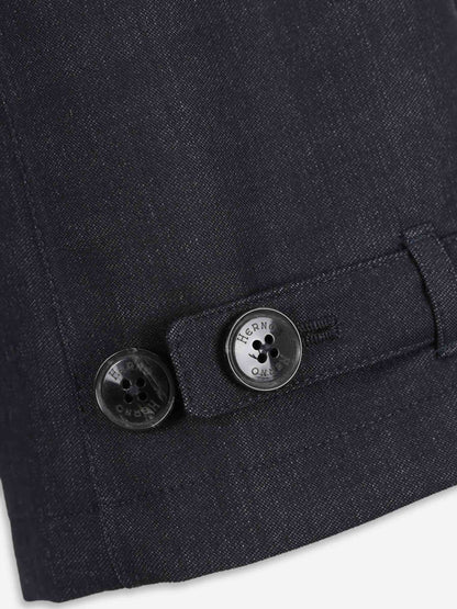Herno Mujer Barcelona Gabardina Corta color Azul Noche sku 772-001586 01 - Foto 4
