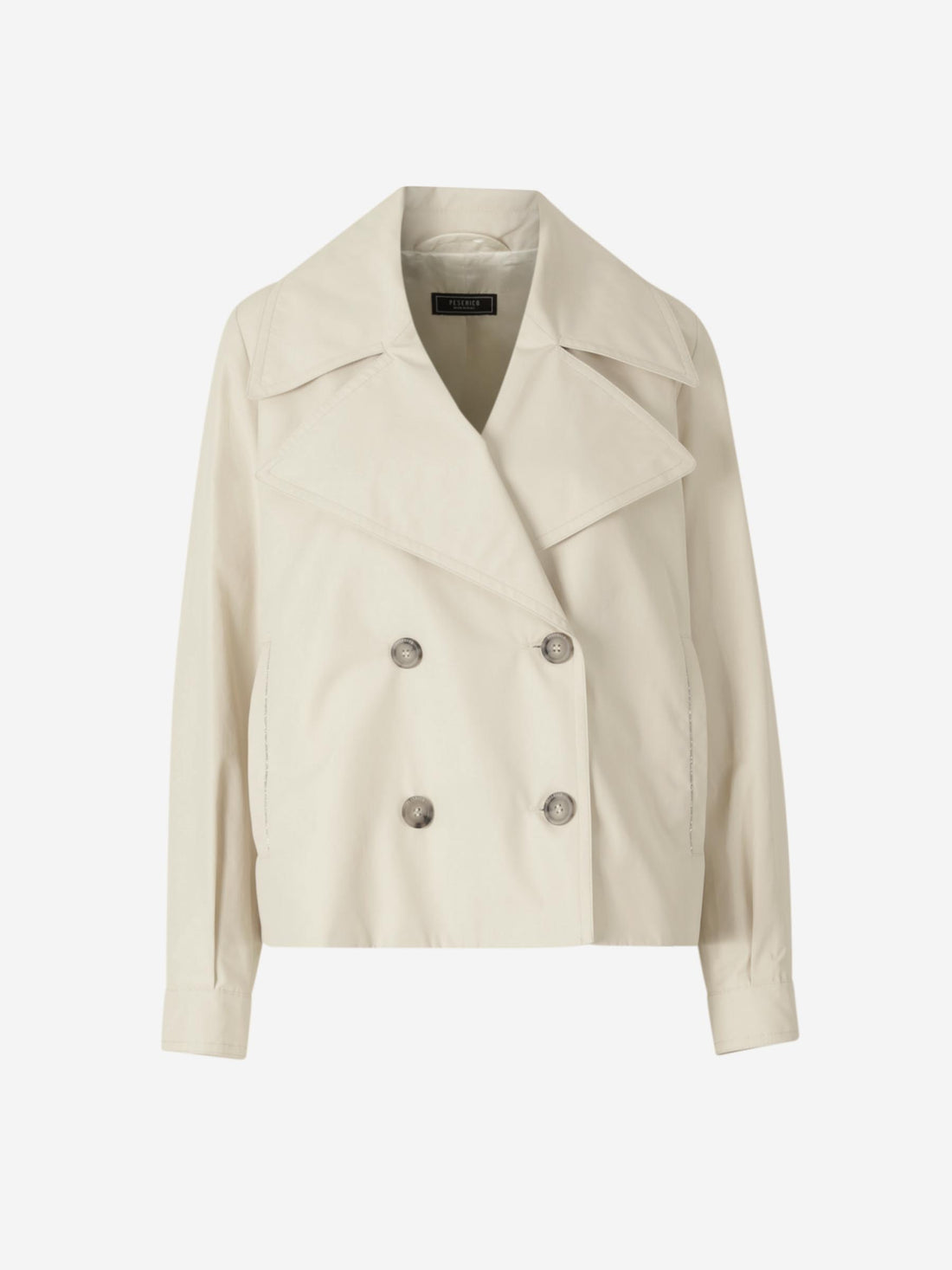 Peserico Mujer Barcelona Gabardina Doble Técnica color Beige sku 773-000239 01 - Foto 1