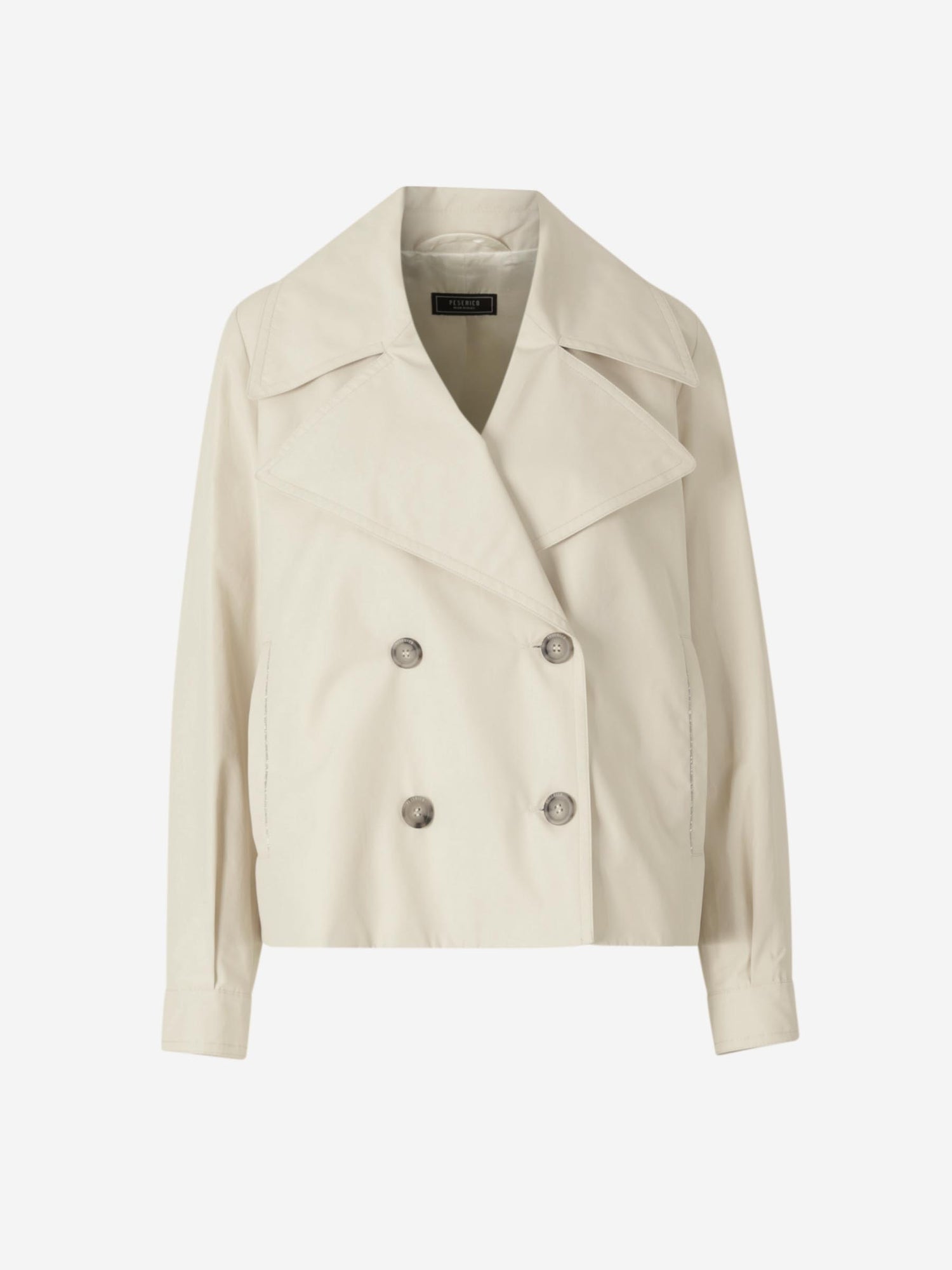 Peserico Mujer Barcelona Gabardina Doble Técnica color Beige sku 773-000239 01 - Foto 1