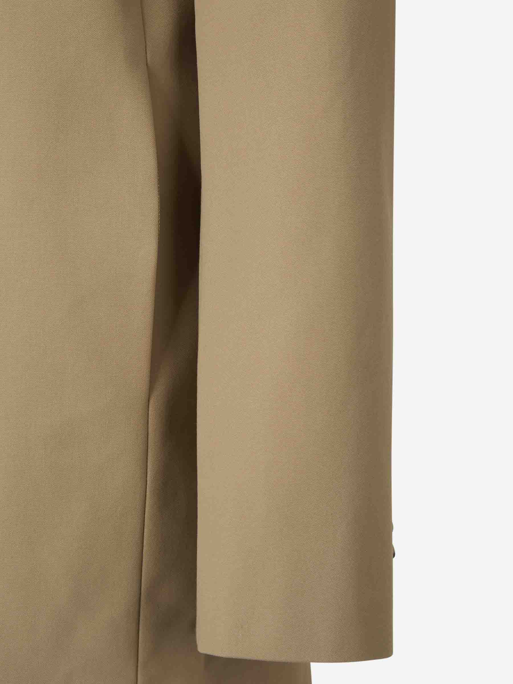 Khaite Mujer Barcelona Gabardina Corta Nailon color Beige sku 773-000243 01 - Foto 5