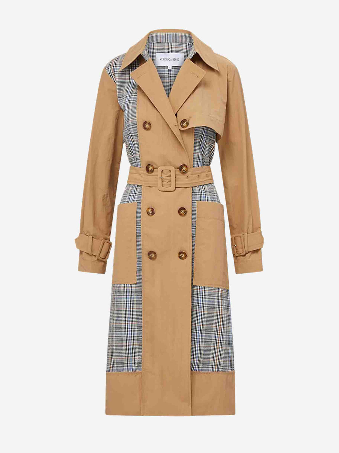 Veronica Beard Mujer Barcelona Gabardina Liam Patchwork color Camel sku 773-000246 01 - Foto 1