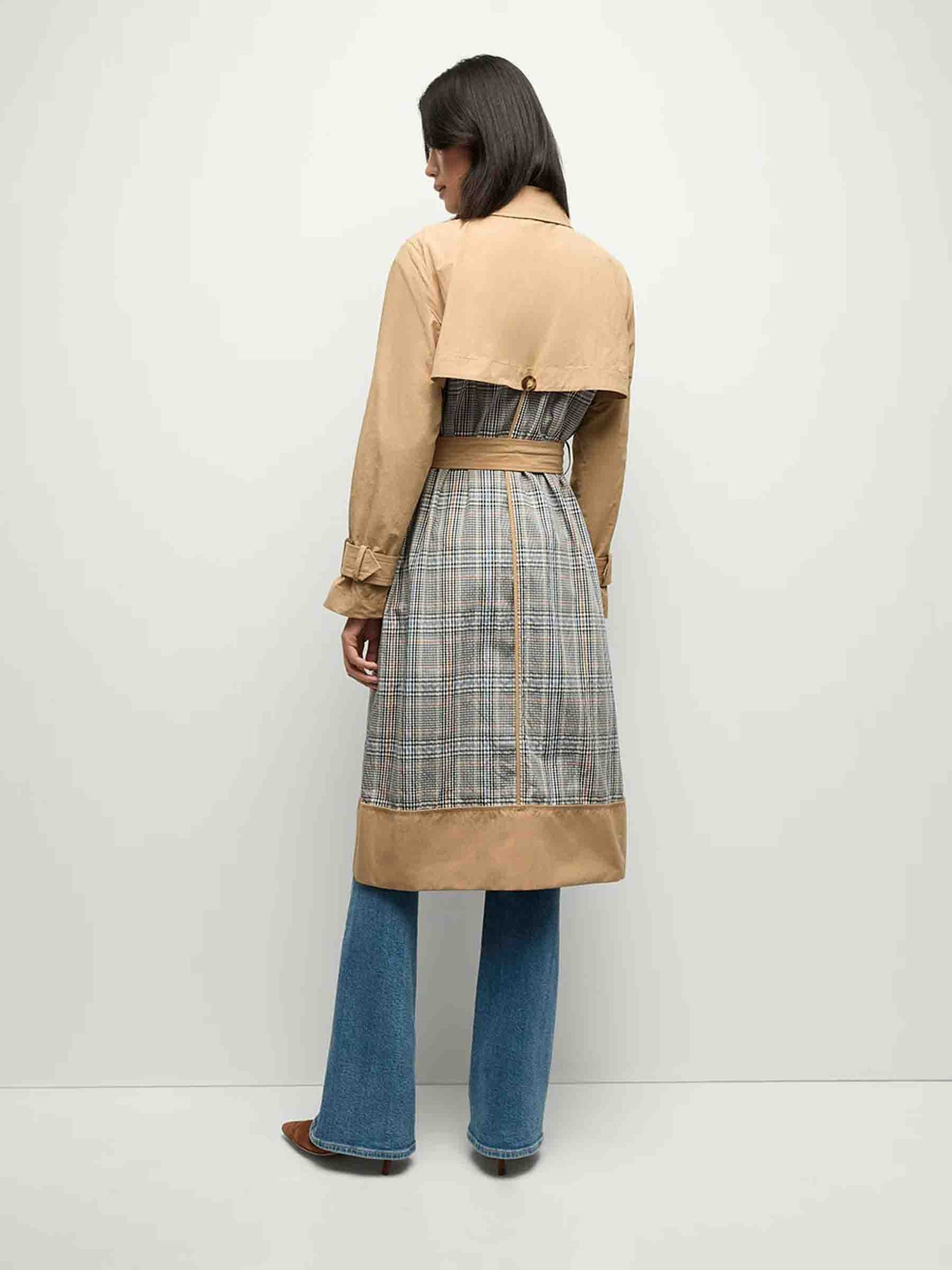 Veronica Beard Mujer Barcelona Gabardina Liam Patchwork color Camel sku 773-000246 01 - Foto 5
