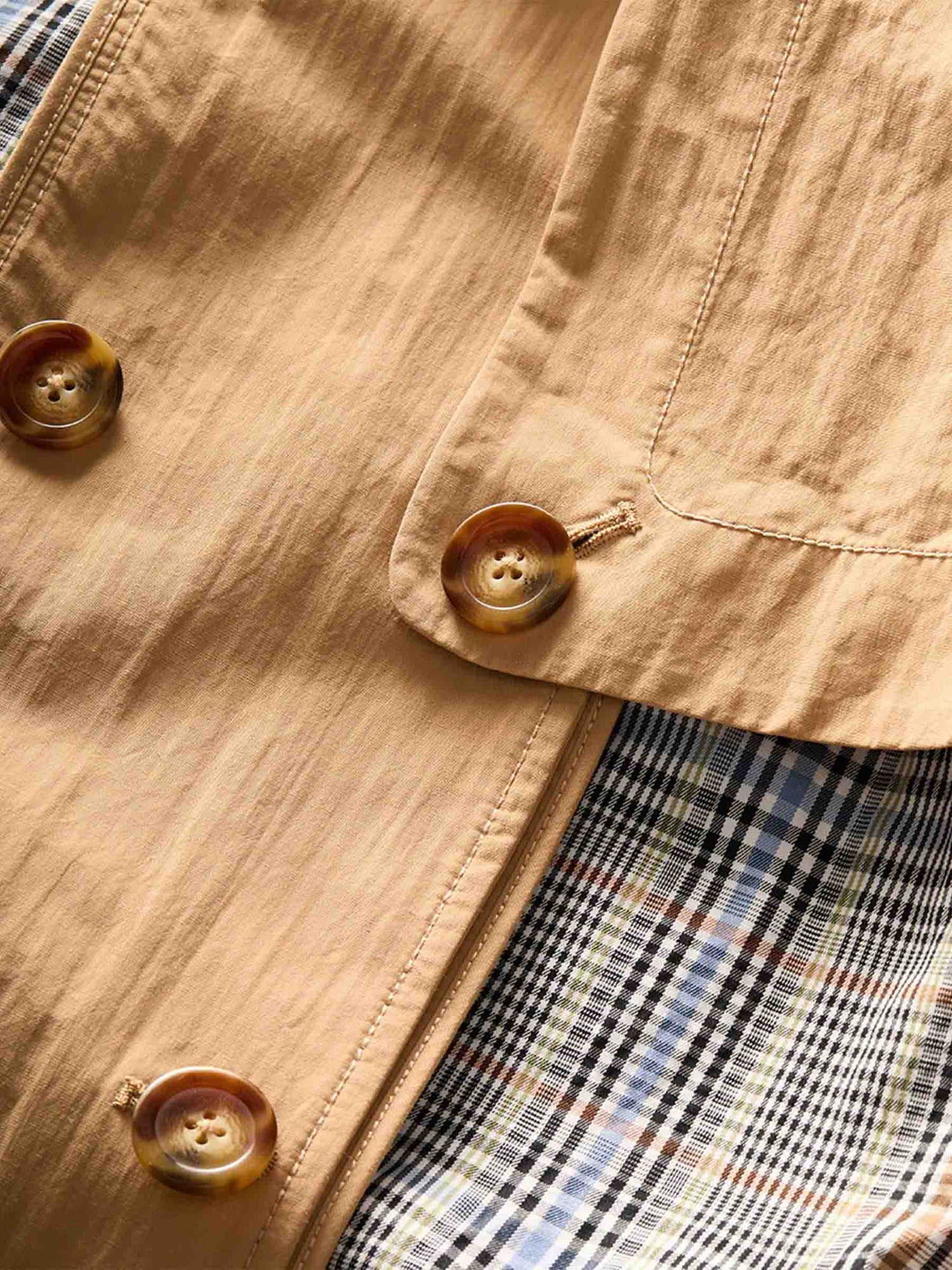Veronica Beard Mujer Barcelona Gabardina Liam Patchwork color Camel sku 773-000246 01 - Foto 6