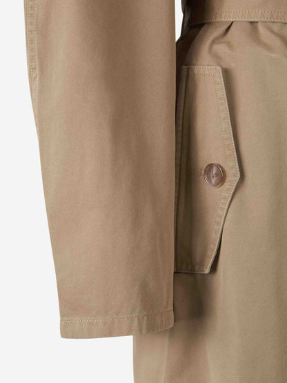Acne Studios Mujer Barcelona Gabardina Cinturón Algodón color Camel sku 773-000249 01 - Foto 4