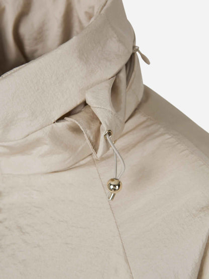 Herno Mujer Barcelona Parka Cremallera Lisa color Beige sku 773-000251 01 - Foto 4