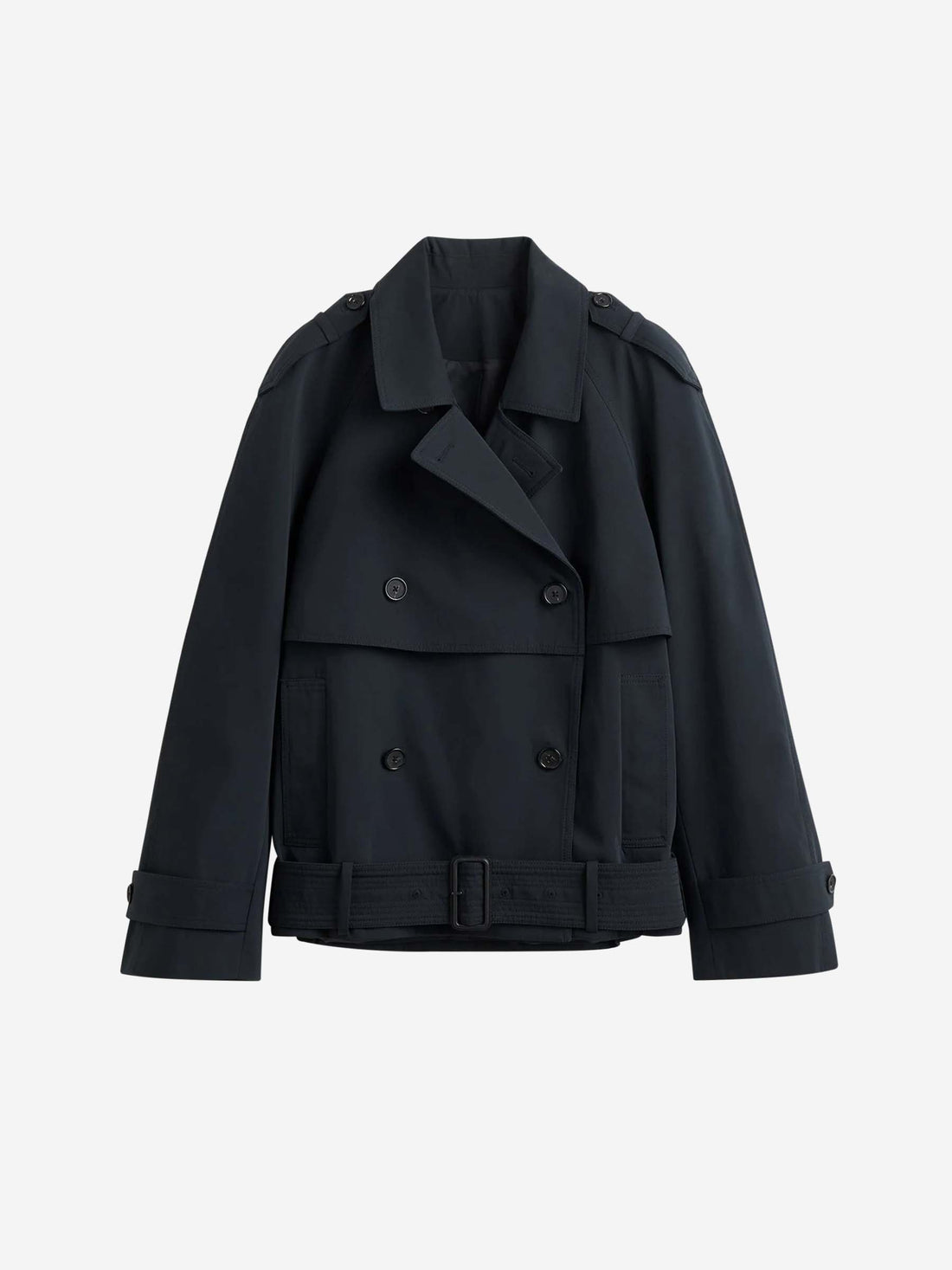 TOTEME Mujer Barcelona Gabardina Corta Algodón color Azul Noche sku 773-000257 01 - Foto 1