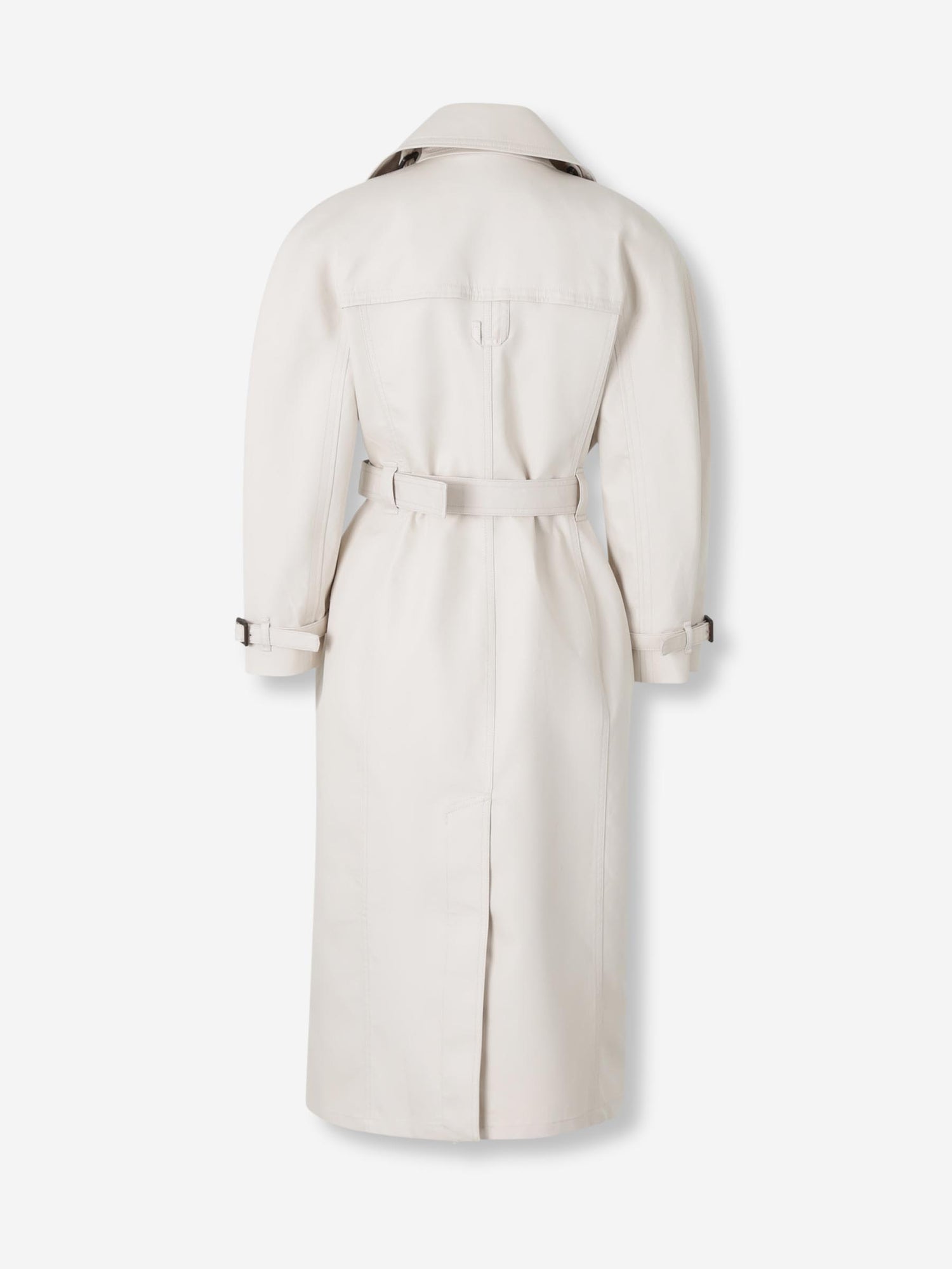Outlet online Jacquemus Mujer Gabardina Le Trench Citta color Beige sku 773-000270 01 - Foto 2