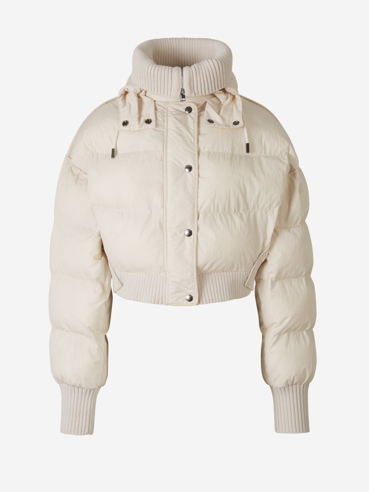 Outlet online Jacquemus Mujer Chaqueta La Doudoune Caraco color Beis sku 774-000466 01 - Foto 1