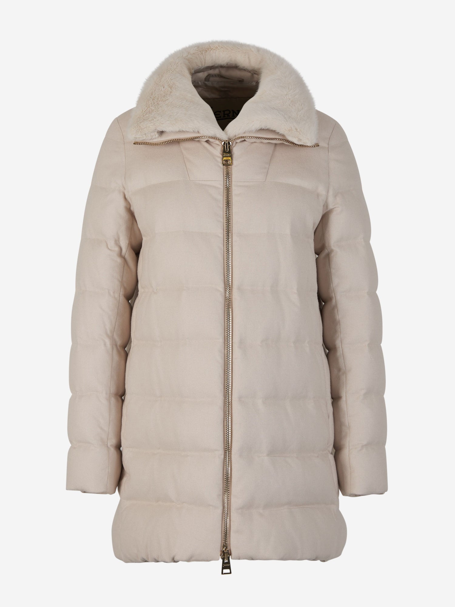 Outlet online Herno Mujer Chaquetón Acolchado Faux Fur color Crema sku 774-000488 01 - Foto 2