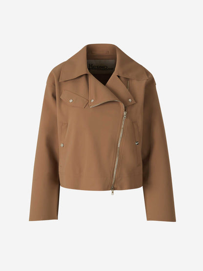 Outlet online Herno Mujer Cazadora Biker Cremallera color Caramelo sku 774-000551 01 - Foto 1