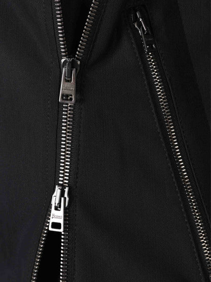 Outlet online Herno Mujer Cazadora Biker Malla color Negro sku 774-000552 01 - Foto 3