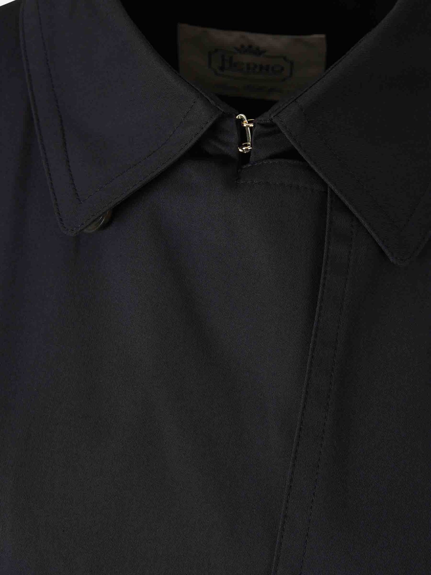 Outlet online Herno Mujer Gabardina Técnica Algodón color Azul Noche sku 774-000557 01 - Foto 3