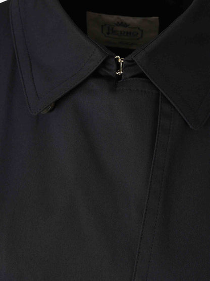 Outlet online Herno Mujer Gabardina Técnica Algodón color Azul Noche sku 774-000557 01 - Foto 3