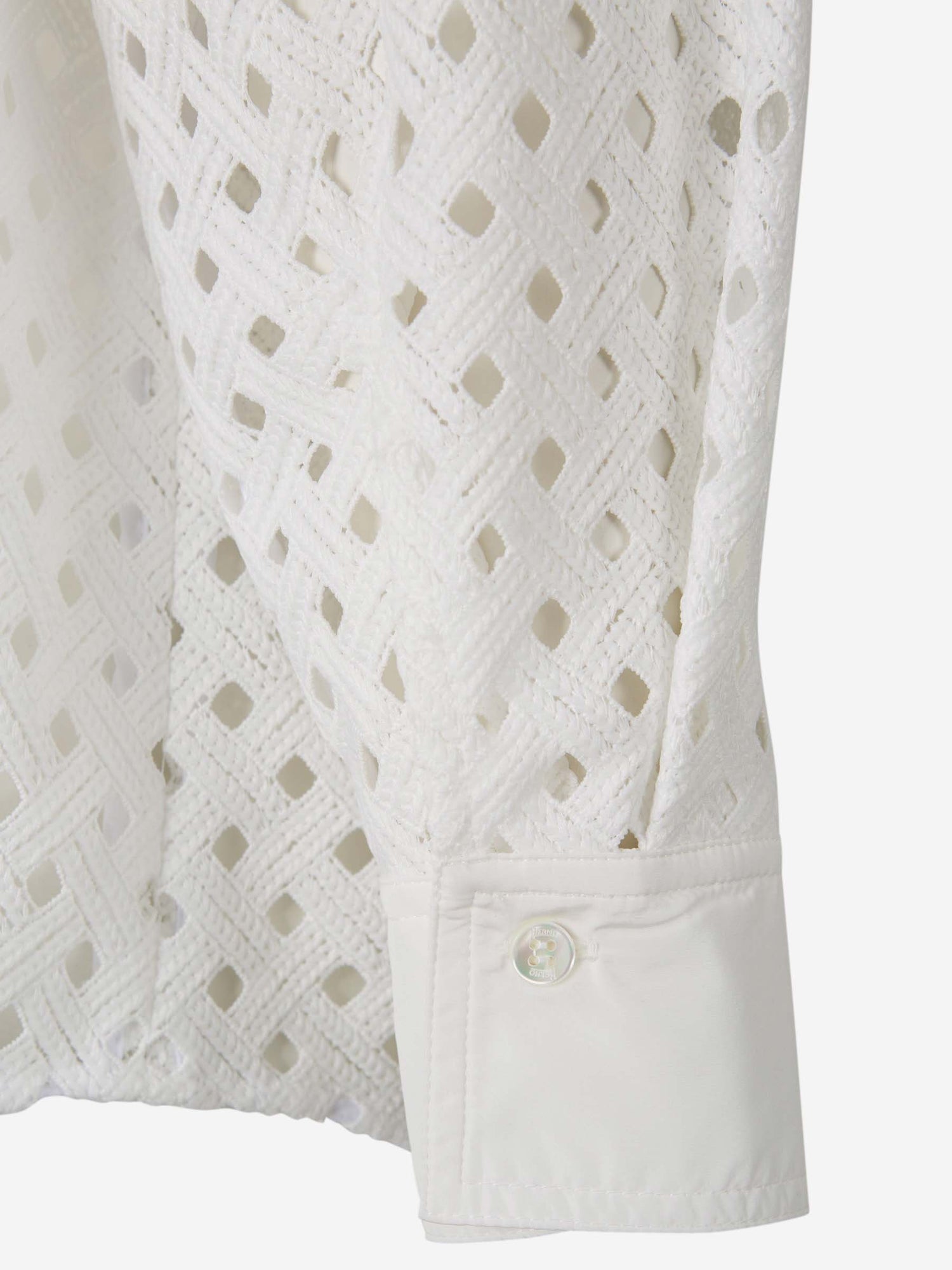 Outlet online Herno Mujer Cazadora Recta Calados color Blanco sku 774-000558 01 - Foto 5