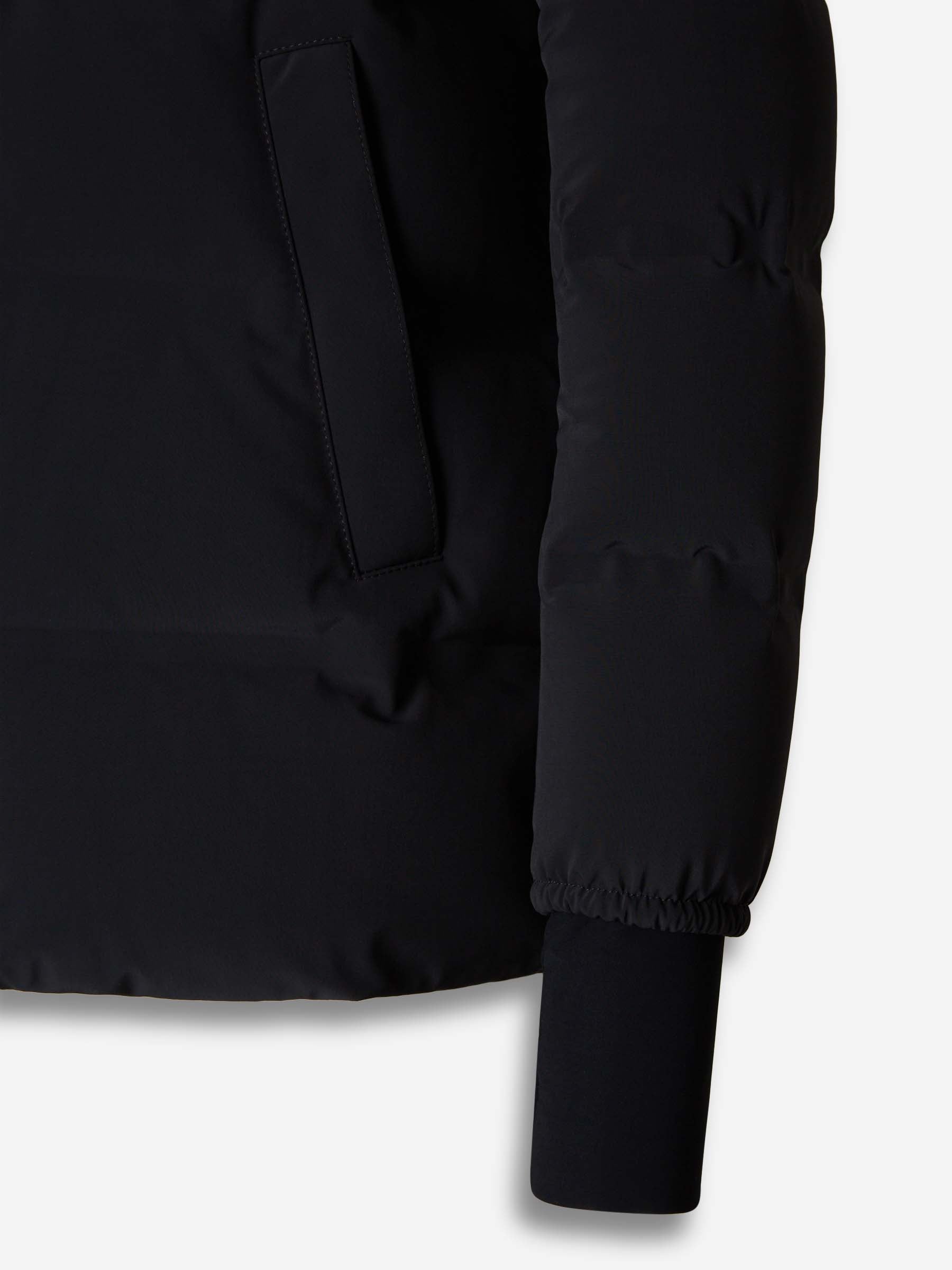 Outlet online Herno Mujer Plumífero Corto Capucha color Negro sku 774-000575 01 - Foto 4