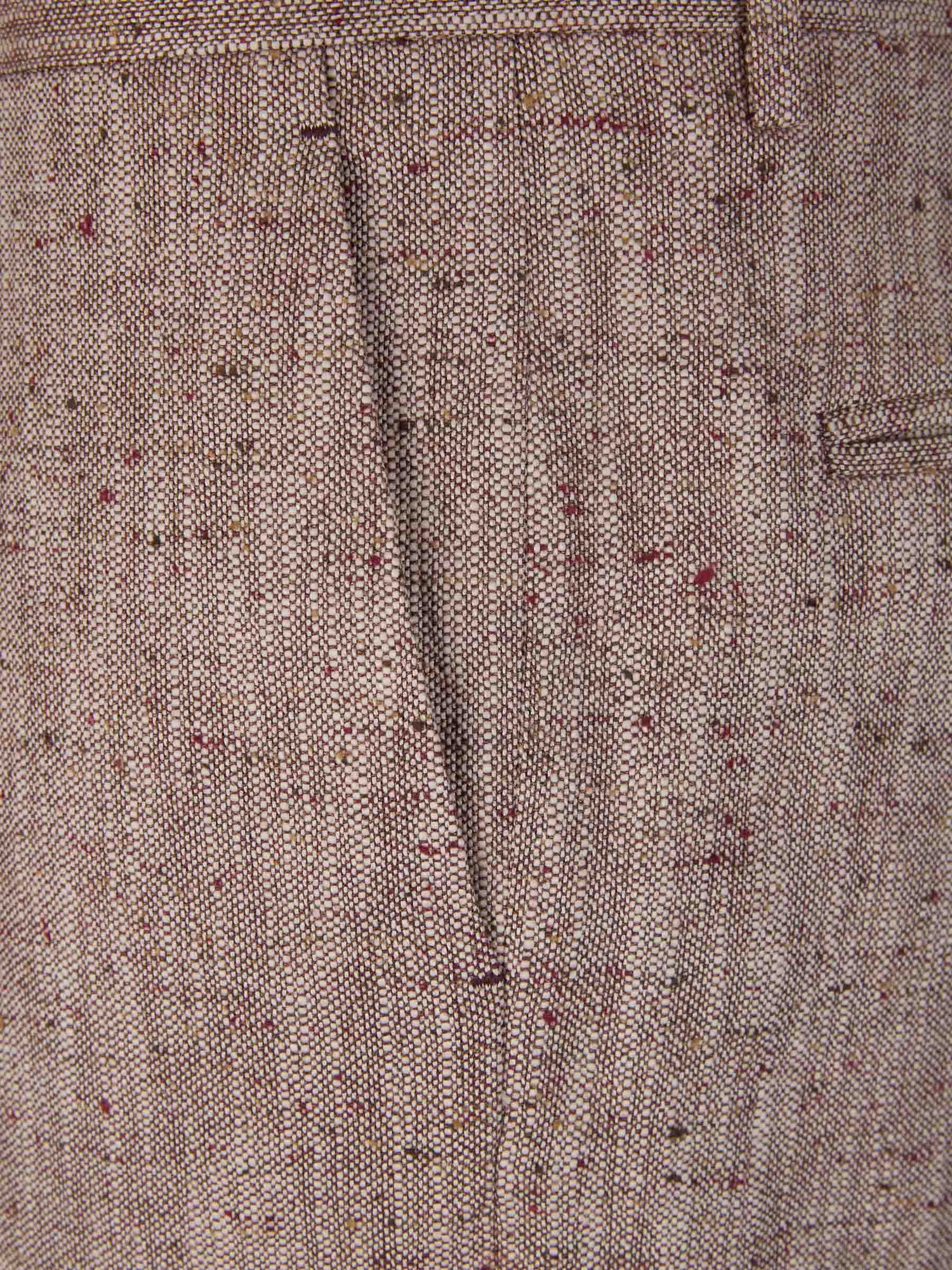 Outlet online Etro Hombre Pantalones Formales Texturizados color Burdeos sku 521-003008 01 - Foto 3