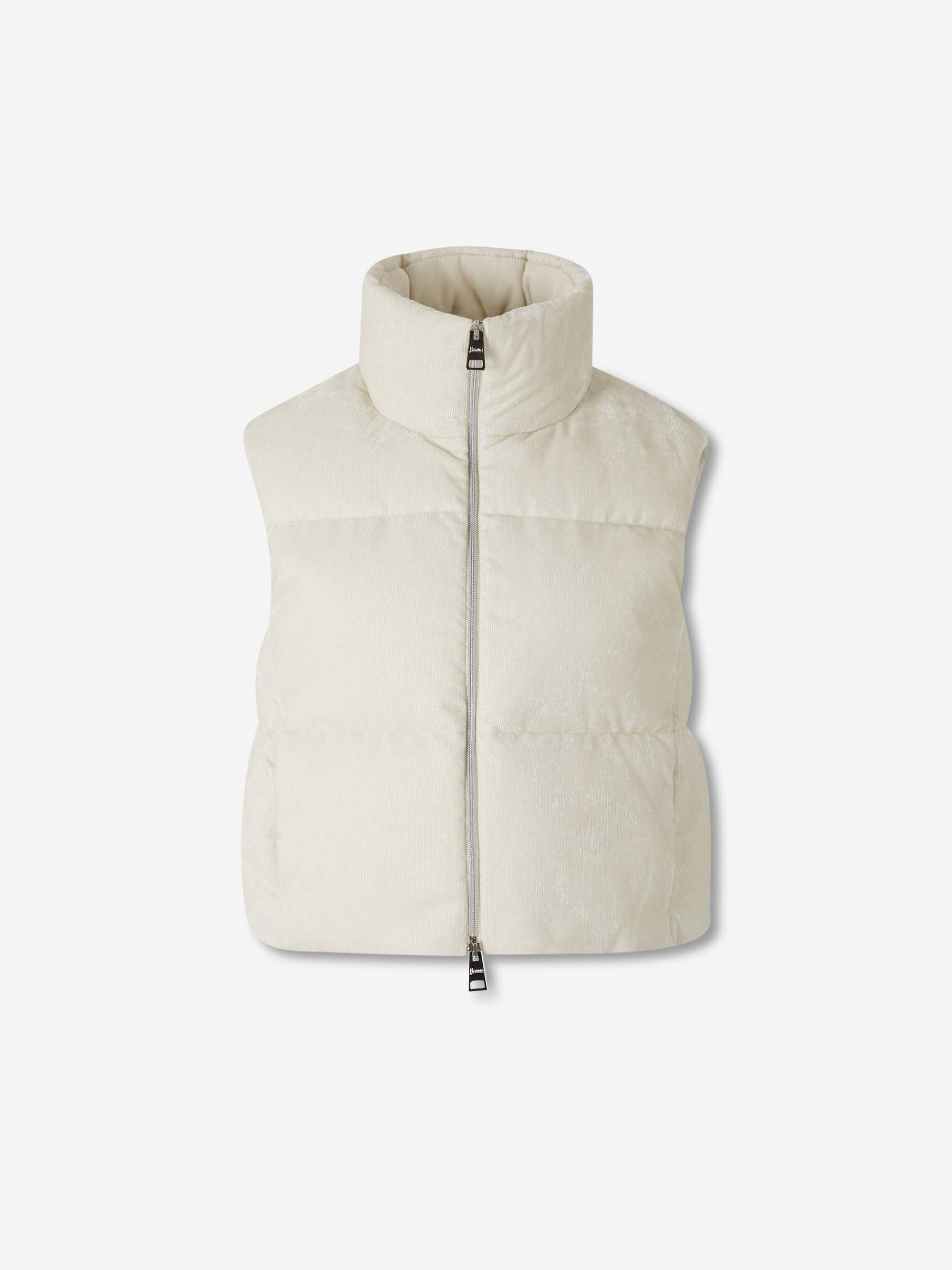 Outlet online Herno Mujer Chaleco Acolchado Pana color Beige sku 775-000213 01 - Foto 1