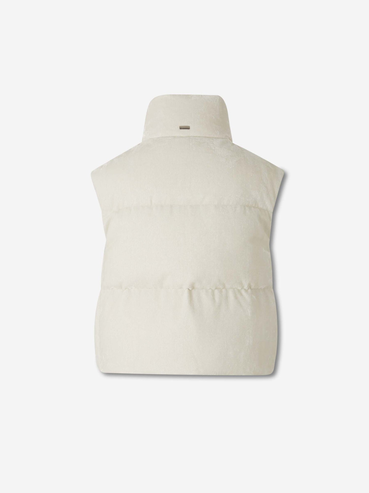 Outlet online Herno Mujer Chaleco Acolchado Pana color Beige sku 775-000213 01 - Foto 2